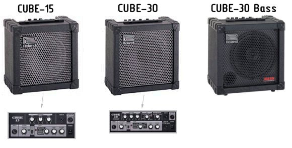 Гитарные комбо Roland серии Cube
